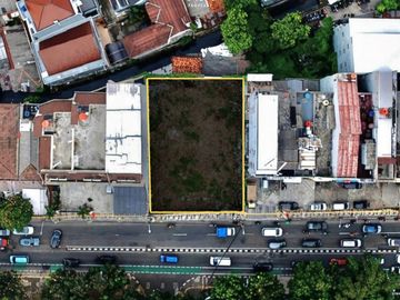 For Sale Kavling Zona Komersil Cocok untuk Kantor / Cafe/ Klinik, Pinggir Jalan Besar  - Wijaya