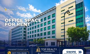 PEZA Registered Office Space for Lease in Mckinley Hill Taguig City