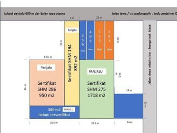 Dekat Jalan Raya Utama Gudang Jalan Jawa Wadungasih, Buduran, Sidoarjo
