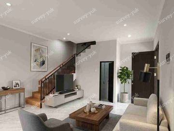 Rumah Baru Jual Butuh Lt 75 LB 90 2 lantai Area Pemukiman Cikini Dalam Jurang mangu barat