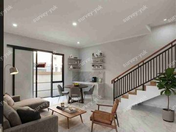 Rumah Baru Jual Butuh Lt 75 LB 90 2 lantai Area Pemukiman Cikini Dalam Jurang mangu barat