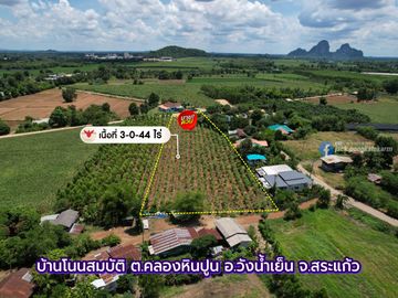 Eucalyptus Farm Land for Sale – 3 Rai in Khlong Hin Pun, Wang Nam Yen, Sa Kaeo