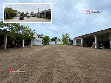 Renta | Bodega Patio maniobras cerca de Cabeza Olmeca Col Rebsamen Veracruz