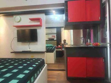 sewa tahunan studio furnish apartemen educity by citihome