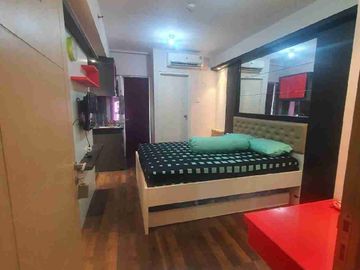 sewa tahunan studio furnish apartemen educity by citihome