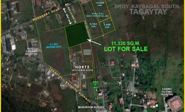 Lot For Sale in Tagaytay City-MC