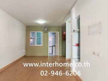 Two-story townhome, 17.8 sq.wah, Novo Ville Tiwanon-Pathum Thani, Soi Thamsuthee, Pathum Thani Inner Road, Mueang Pathum Thani, Pathum Thani.