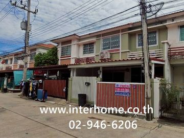 Two-story townhome, 17.8 sq.wah, Novo Ville Tiwanon-Pathum Thani, Soi Thamsuthee, Pathum Thani Inner Road, Mueang Pathum Thani, Pathum Thani.