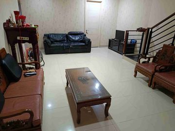 rumah 2 lantai siap huni, bebas banjir, semi furnished di cluster magnolia, summarecon bekasi, bekasi utara