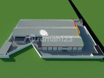Dijual Gudang Baru Zona Industri Lokasi Strategis Klaten Utara,Klaten Luas 2,3 Ha