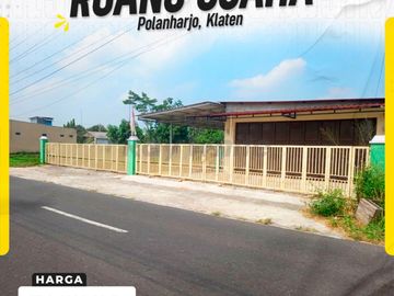 Dijual Aset Investasi Ruang Usaha Luas 3400m² Hadap Utara Strategis di Jalur Wisata Utama Jl. Sidowayah-Janti Polanharjo Klaten