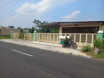 Dijual Aset Investasi Ruang Usaha Luas 3400m² Hadap Utara Strategis di Jalur Wisata Utama Jl. Sidowayah-Janti Polanharjo Klaten