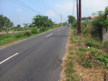 Dijual Aset Investasi Ruang Usaha Luas 3400m² Hadap Utara Strategis di Jalur Wisata Utama Jl. Sidowayah-Janti Polanharjo Klaten