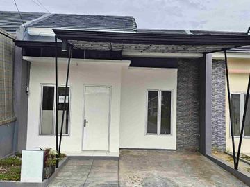 Rumah full bangunan komersil griya agung residence 2 juta akad