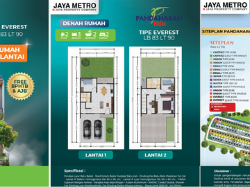 Pandanaran Height DP 188 Jt Pandanaran Hills Semarang Timur (Comfortable Home at Hills)