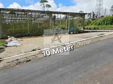 JUAL TANAH PAS PINGGIR JALAN ASPAL DI MALINO DEKAT KEBUN TEH MALINO HIGHLAND