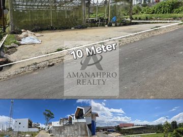 JUAL TANAH PAS PINGGIR JALAN ASPAL DI MALINO DEKAT KEBUN TEH MALINO HIGHLAND