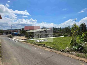 JUAL TANAH PAS PINGGIR JALAN ASPAL DI MALINO DEKAT KEBUN TEH MALINO HIGHLAND