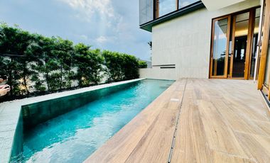6 Bedroom Brand-New Semi Furnished House and Lot w/ Pool for Sale in Alabang West Village