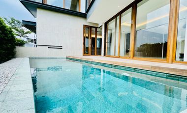 6 Bedroom Brand-New Semi Furnished House and Lot w/ Pool for Sale in Alabang West Village