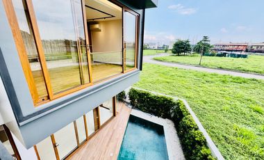 6 Bedroom Brand-New Semi Furnished House and Lot w/ Pool for Sale in Alabang West Village