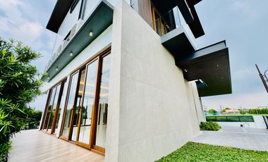 6 Bedroom Brand-New Semi Furnished House and Lot w/ Pool for Sale in Alabang West Village