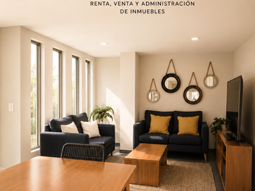 DEPARTAMENTO EN RENTA, JARDINES DE LOS POETAS