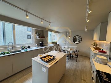 Departamento Renta en Polanco 3R/2.5B/2E - Amueblado - Balcón - 270m2