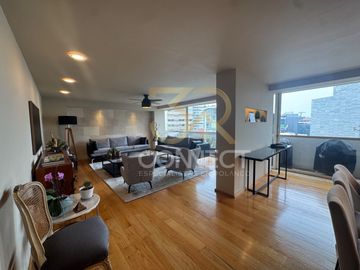Departamento Renta en Polanco 3R/2.5B/2E - Amueblado - Balcón - 270m2