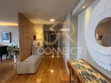 Departamento Renta en Polanco 3R/2.5B/2E - Amueblado - Balcón - 270m2