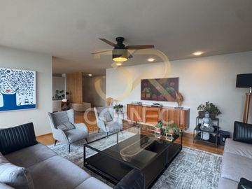 Departamento Renta en Polanco 3R/2.5B/2E - Amueblado - Balcón - 270m2