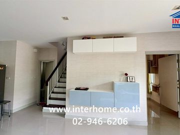 Two-story detached house, 57.6 sq.wah, Chuan Chuen Grand Ratchaphruek Rama 5 Village, near Makro Rama 5, Nakhon In Road, Tiwanon Road, Nonthaburi City
