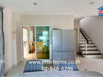 Two-story detached house, 57.6 sq.wah, Chuan Chuen Grand Ratchaphruek Rama 5 Village, near Makro Rama 5, Nakhon In Road, Tiwanon Road, Nonthaburi City