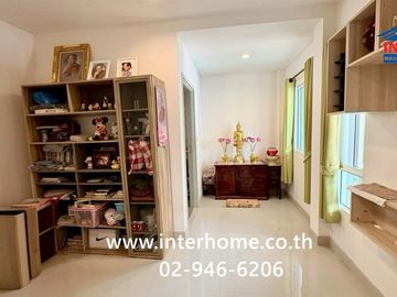 Two-story detached house, 57.6 sq.wah, Chuan Chuen Grand Ratchaphruek Rama 5 Village, near Makro Rama 5, Nakhon In Road, Tiwanon Road, Nonthaburi City