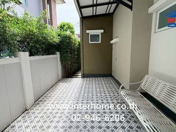 Two-story detached house, 57.6 sq.wah, Chuan Chuen Grand Ratchaphruek Rama 5 Village, near Makro Rama 5, Nakhon In Road, Tiwanon Road, Nonthaburi City