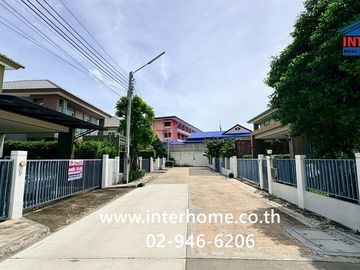 Two-story detached house, 57.6 sq.wah, Chuan Chuen Grand Ratchaphruek Rama 5 Village, near Makro Rama 5, Nakhon In Road, Tiwanon Road, Nonthaburi City