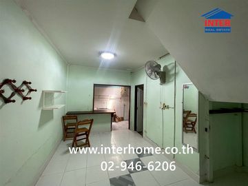 Two-story townhome, 16 sq.wa., Fa Rangsit Village, Khlong 4, near HomePro Market Village Rangsit, Soi Fa Soi 10, Kanchanaphisek Road, Thanyaburi, Path