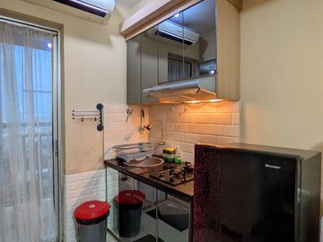 Sewa studio Fullfurnish Apartemen Bassura ready tower Cattleya lantai rendah