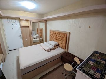 Sewa studio Fullfurnish Apartemen Bassura ready tower Cattleya lantai rendah
