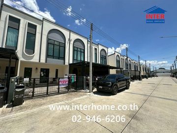 Two-story townhome, 20.1 sq.wah, M-Life Village, Lam Luk Ka-Khlong 4, near Isuzu Siam City Lam Luk Ka Co., Ltd., AC Market, Soi Lam Luk Ka 53, Lam Luk