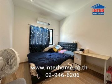 Two-story townhome, 20.1 sq.wah, M-Life Village, Lam Luk Ka-Khlong 4, near Isuzu Siam City Lam Luk Ka Co., Ltd., AC Market, Soi Lam Luk Ka 53, Lam Luk