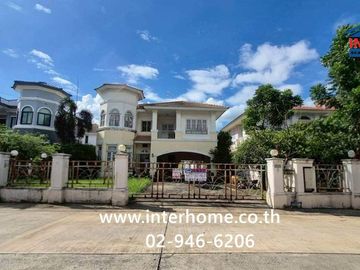 Two-story detached house, 83.4 sq.w., Passorn 2 Village, Rangsit-Khlong 3, Rangsit-Nakhon Nayok Road, Khlong 3 Bypass Road, Khlong Luang, Pathum Thani