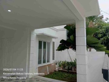 Rumah Baru 2lantai 4Kamar Tidur diGalaxy Bekasi Selatan