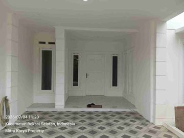 Rumah Baru 2lantai 4Kamar Tidur diGalaxy Bekasi Selatan