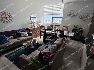 Departamento de 2 habitaciones en el piso 15 en venta, residencial Nidum, edificio con amenidades como alberca, gimnasio, roof top, a 5 minutos de Tec de Monterrey, Ibero y Angelópolis.