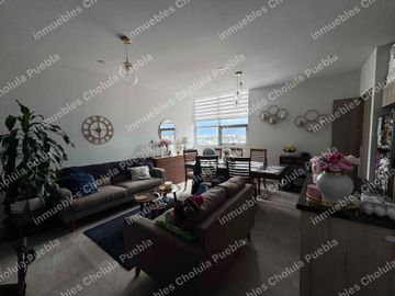 Departamento de 2 habitaciones en el piso 15 en venta, residencial Nidum, edificio con amenidades como alberca, gimnasio, roof top, a 5 minutos de Tec de Monterrey, Ibero y Angelópolis.