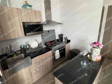 Departamento de 2 habitaciones en el piso 15 en venta, residencial Nidum, edificio con amenidades como alberca, gimnasio, roof top, a 5 minutos de Tec de Monterrey, Ibero y Angelópolis.