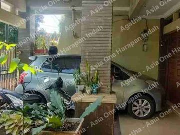 Rumah siap huni pinggir jalan Duren Sawit, Malaka Jaya, Jakarta Timur