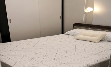Furnished 2-bedroom with balcony at Cameron in Quezon City
