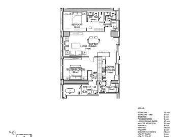 2 Bedroom Unit with 2 Toilet and Bath, Fully Furnished with Parking